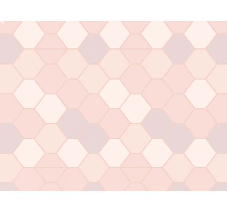 ブラインド ピンク 現代の抽象的なピンクの図形 - TENSTICKERS