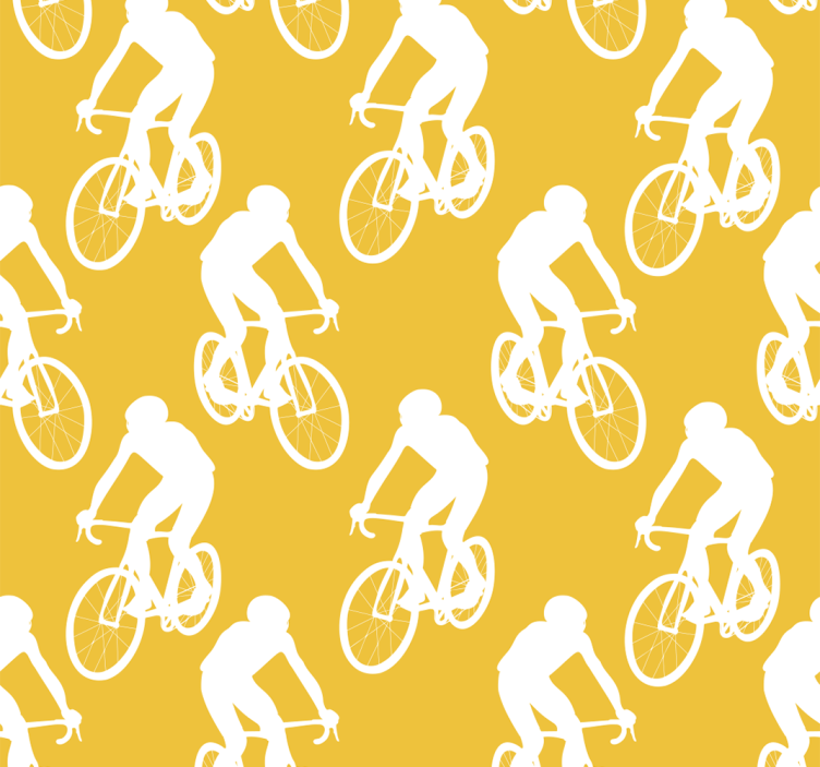 ブラインド 黄 自転車乗り用 - TENSTICKERS