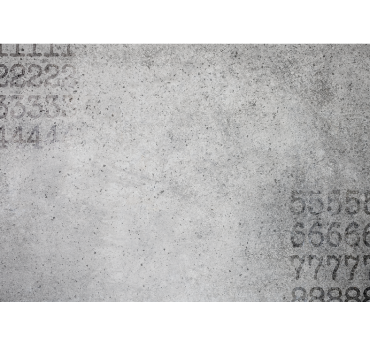 グレー ブラインド 数値石材テクスチャ - TENSTICKERS