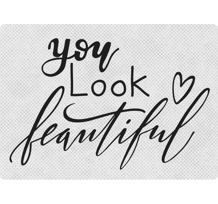 グレー ブラインド あなたは美しく見えます - TENSTICKERS