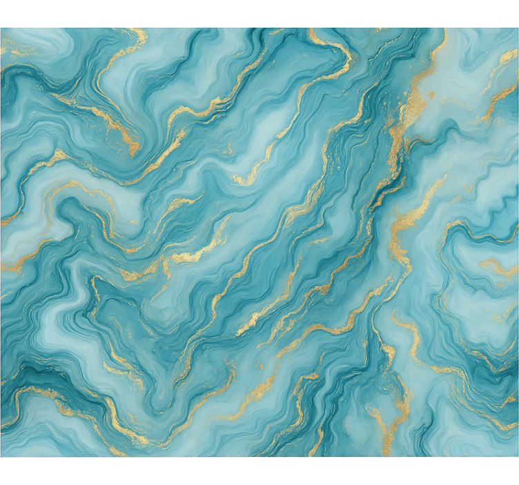 ブラインド 青 ライトブルーマーブル - TENSTICKERS