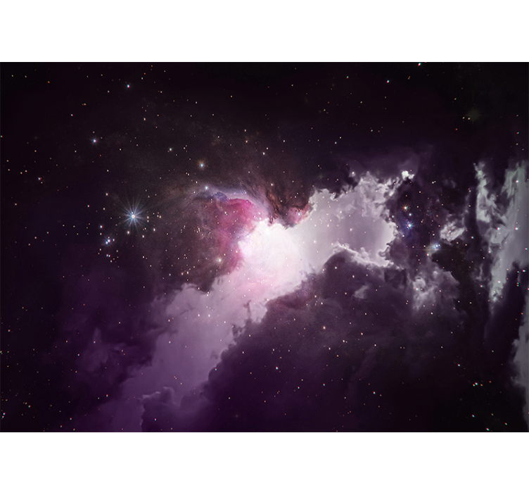 リビング カーテン ブラインド 小さな宇宙の雨 - TENSTICKERS