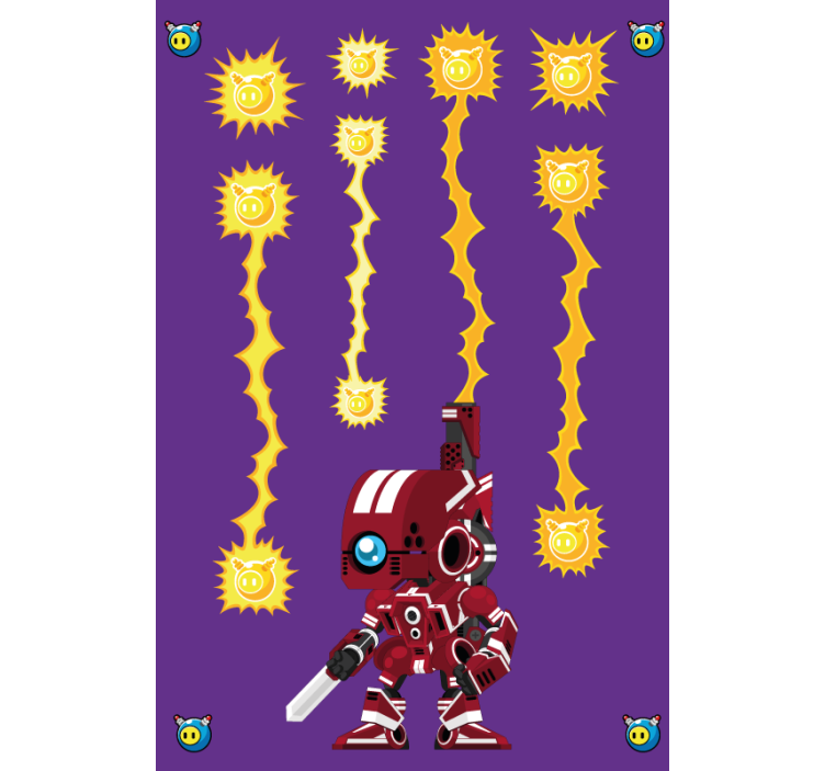 ブラインド オタク ロボットエネルギー戦闘 - TENSTICKERS