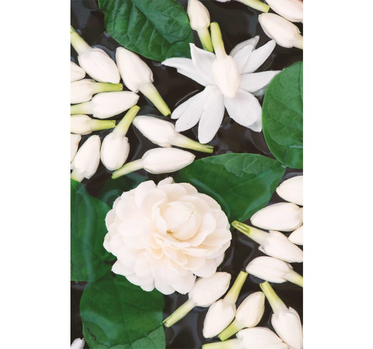 ブラインド 花や植物 優雅な花のアレンジメント - TENSTICKERS