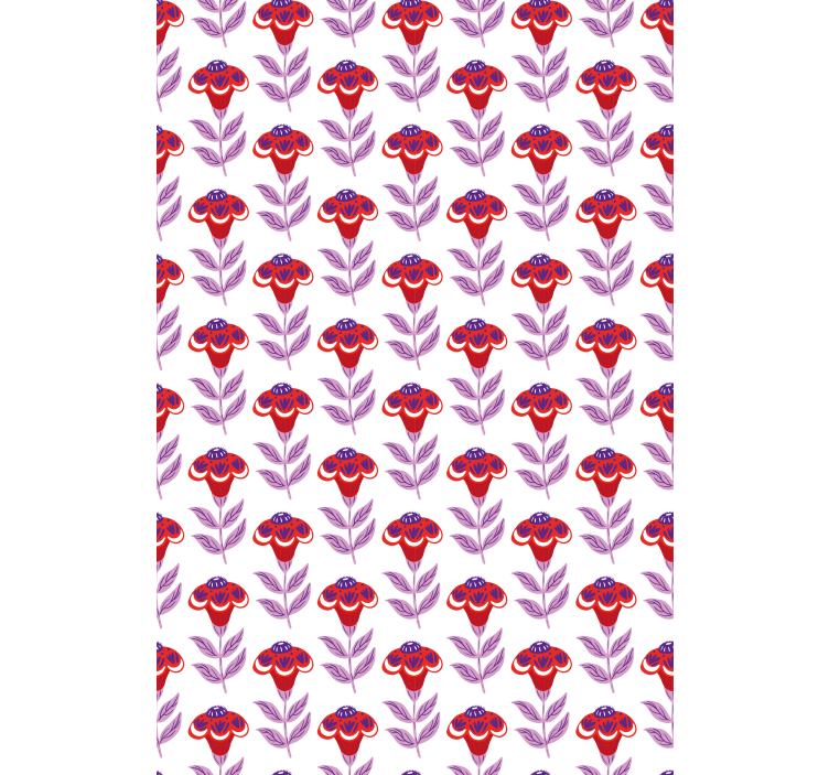 ブラインド 花や植物 鮮やかな花のテーマ - TENSTICKERS