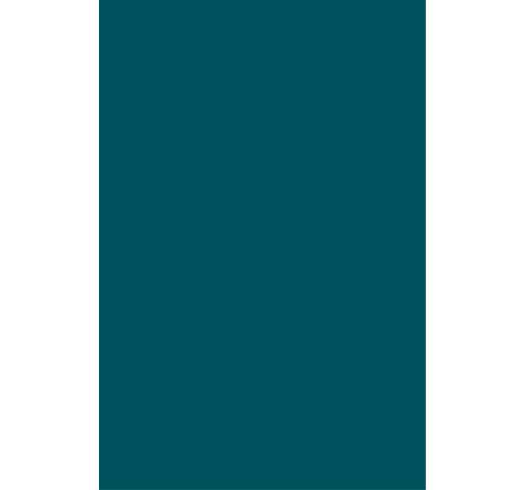 遮光ローラーブラインド深いティールのキャンバス - TENSTICKERS