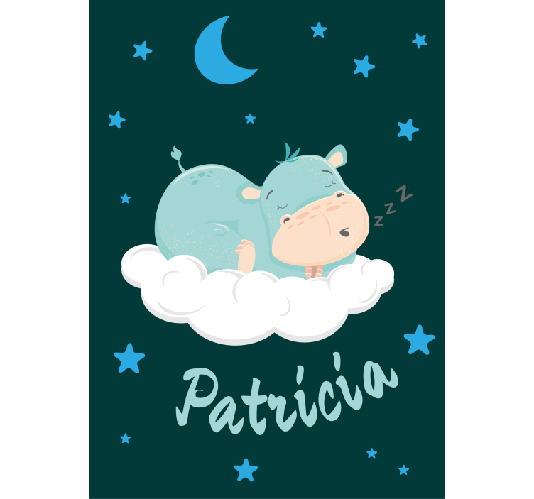 ブラインド 保育園 名前入りヒッポドリーム - TENSTICKERS