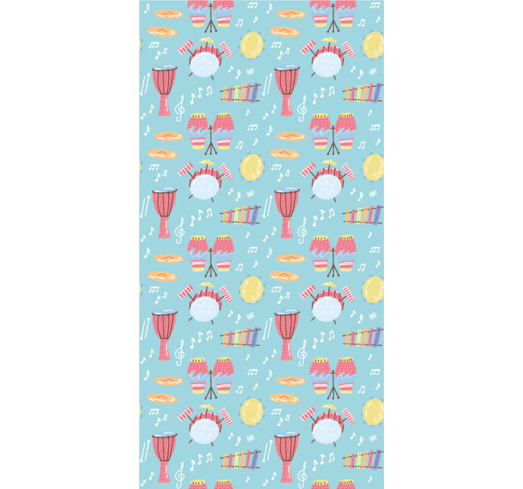 ブラインド オリジナル楽器パターン - TENSTICKERS