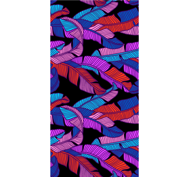 ブラインド オリジナル 電気プルームパターン - TENSTICKERS