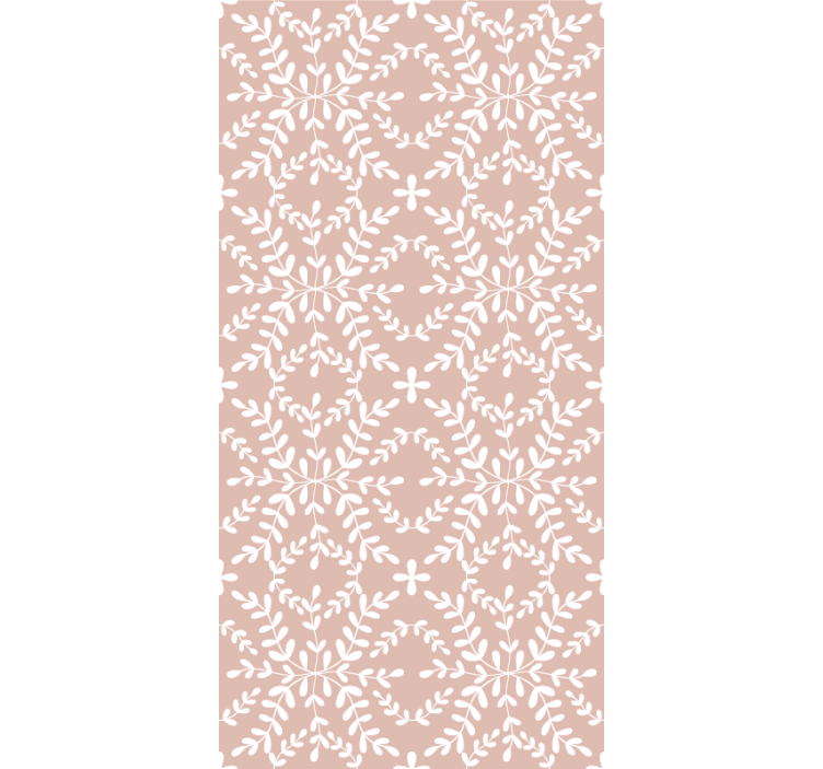 ブラインド 花や植物 ボタニカルリーフテーマ - TENSTICKERS