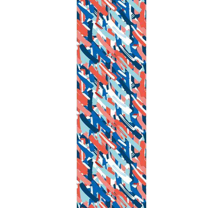 ブラインド テクスチャとパターン 大胆な筆致 - TENSTICKERS