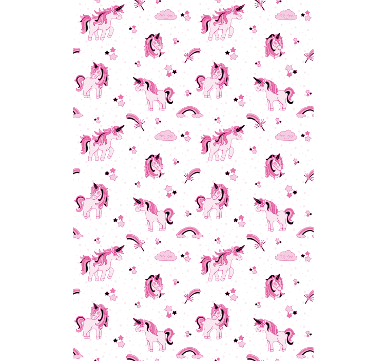 ブラインド 子供部屋 ユニコーンファンタジープリント - TENSTICKERS