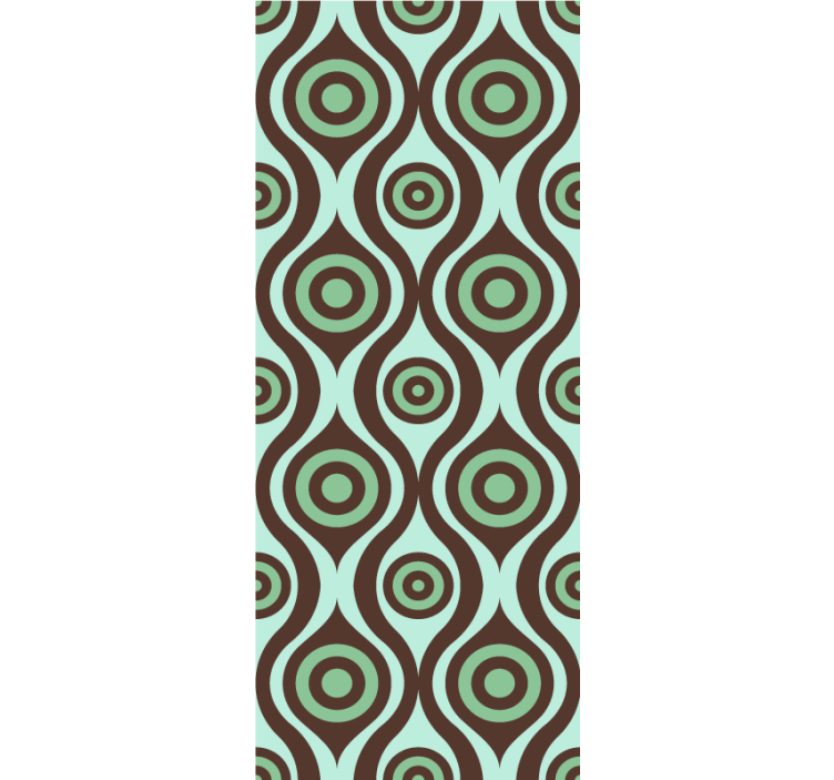 ブラインド テクスチャとパターン 同心円状パターン - TENSTICKERS