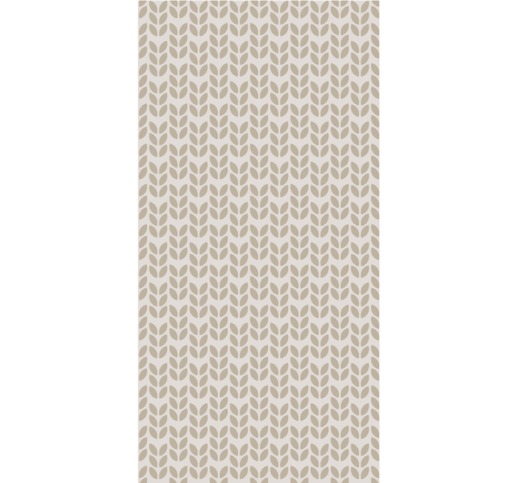 ブラインド 花や植物 リーフパターンデザイン - TENSTICKERS