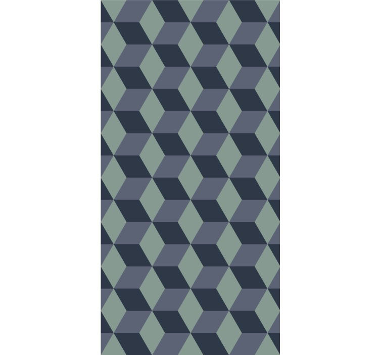 ロール スクリーン オシャレ 幾何学的図形の整理 - TENSTICKERS