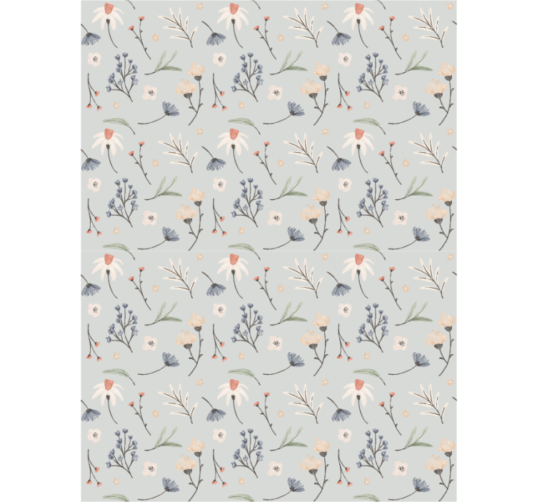 ブラインド 花 繊細な要素 - TENSTICKERS