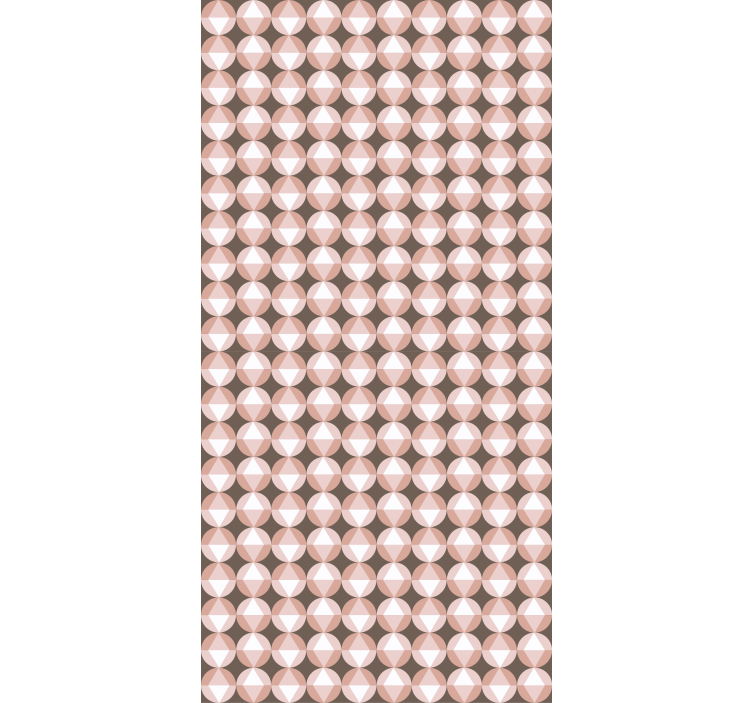 ブラインド テクスチャとパターン 幾何学的形状の配置 - TENSTICKERS