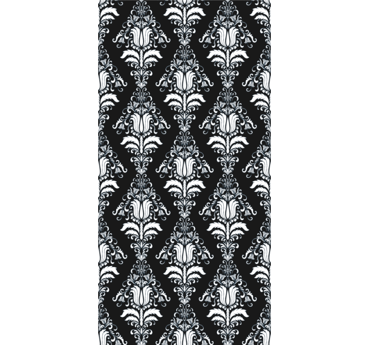 ブラインド エレガント 時を超えた植物モチーフ - TENSTICKERS