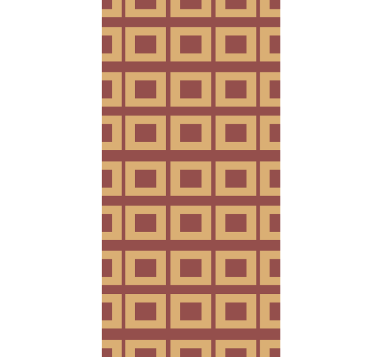 ブラインド テクスチャとパターン幾何学的な正方形のパターン - TENSTICKERS