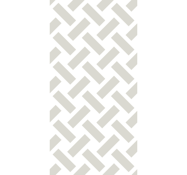 ロール スクリーン オシャレ 幾何学模様 - TENSTICKERS