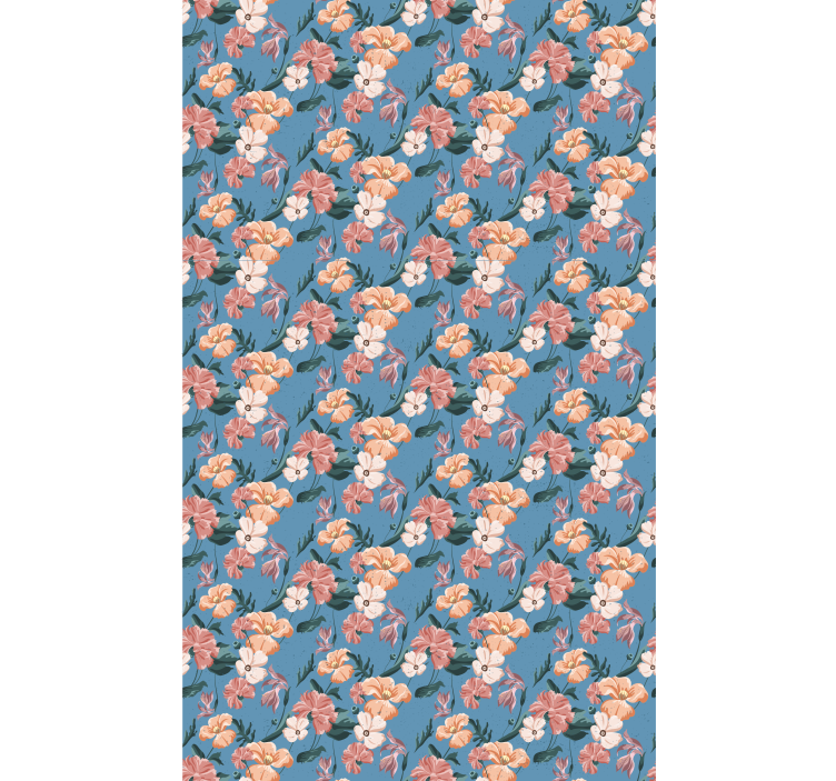 ブラインド 花や植物 フローラルパターンの喜び - TENSTICKERS