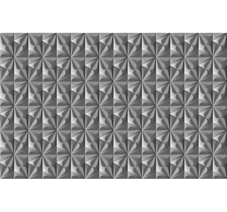 ブラインド テクスチャとパターン幾何学模様デザイン - TENSTICKERS