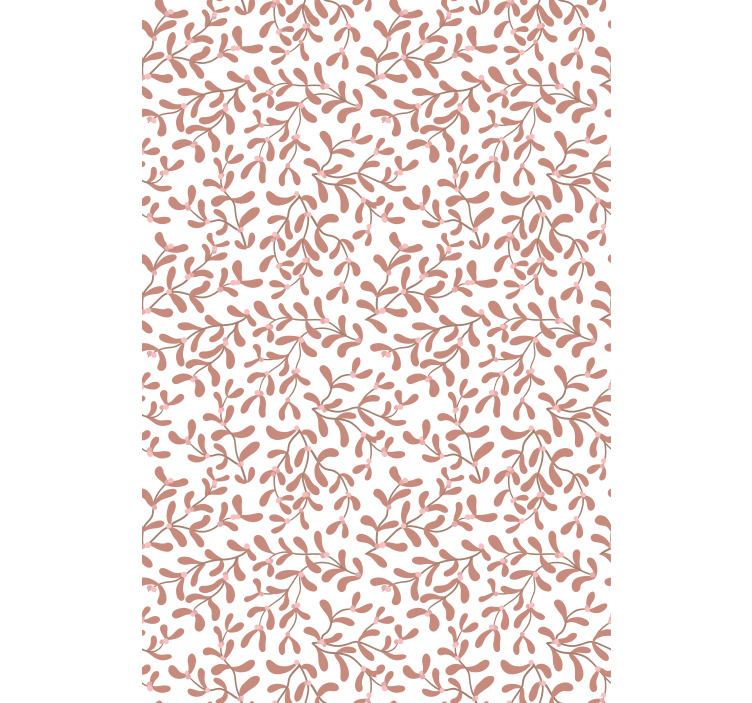 ブラインド 花や植物 繊細な葉のモチーフ - TENSTICKERS