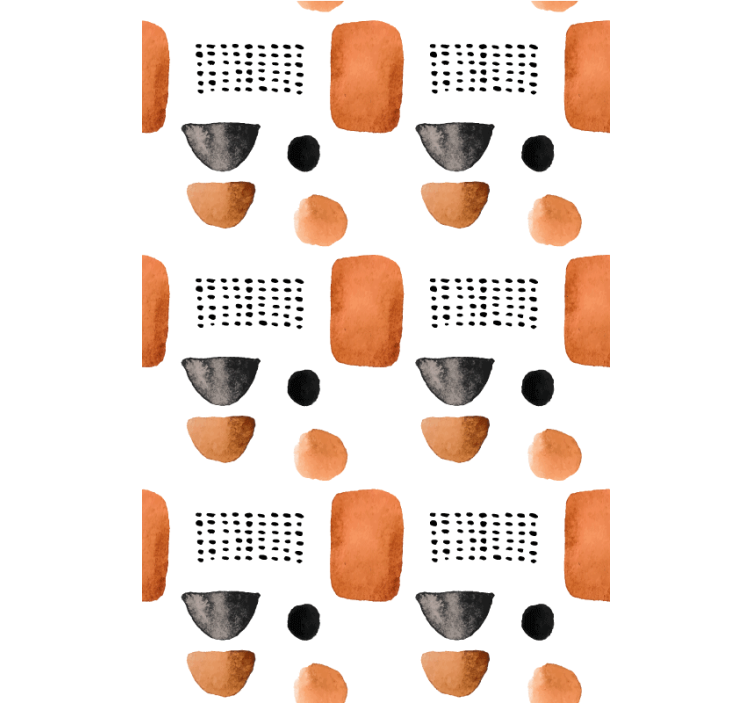 ブラインド オフィス ミニマリストな幾何学的形状 - TENSTICKERS