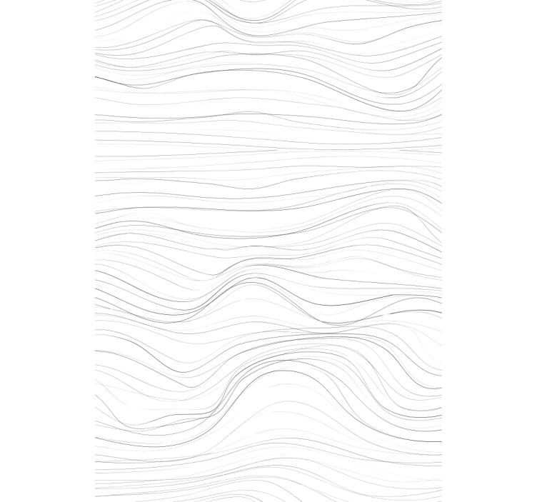 ウェーブ カーテン エレガント ブラインド - TENSTICKERS