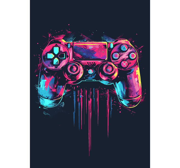 ブラインド オタク 青とピンクのコントロール - TENSTICKERS