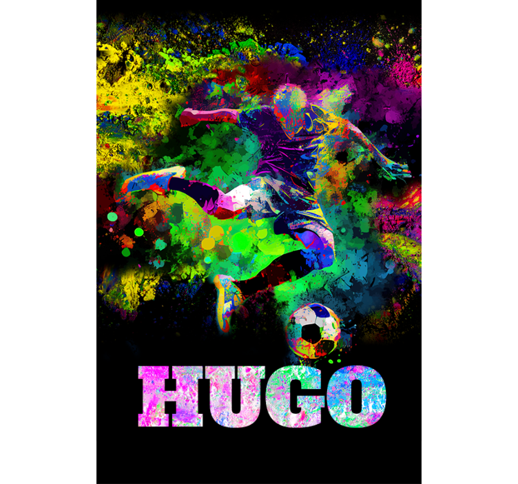 ブラインド フットボール カラフルなデザイン - TENSTICKERS