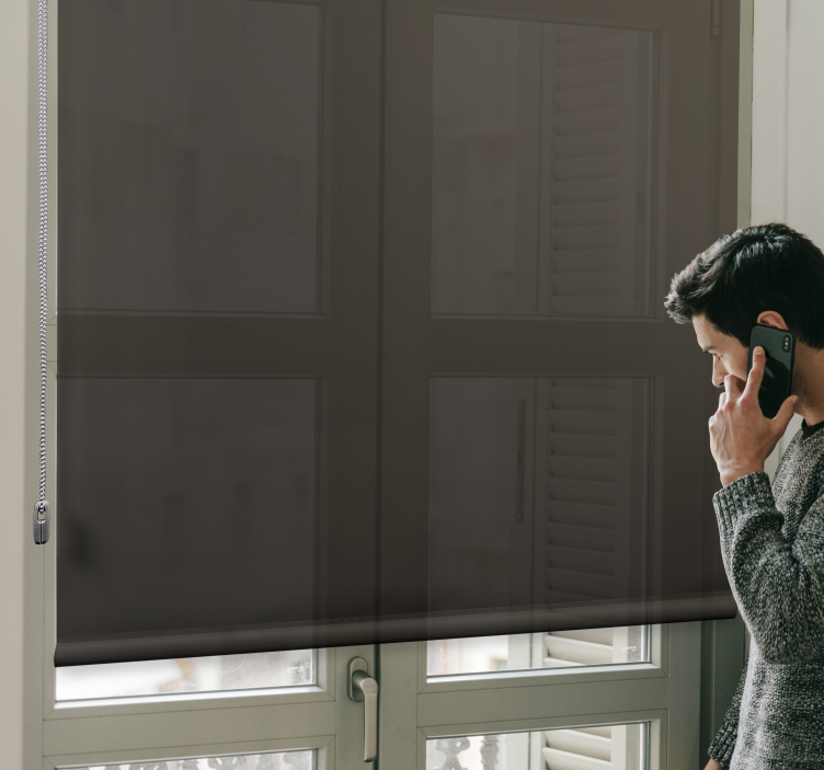 遮光ローラーブラインドエレガントダークカバー - TENSTICKERS