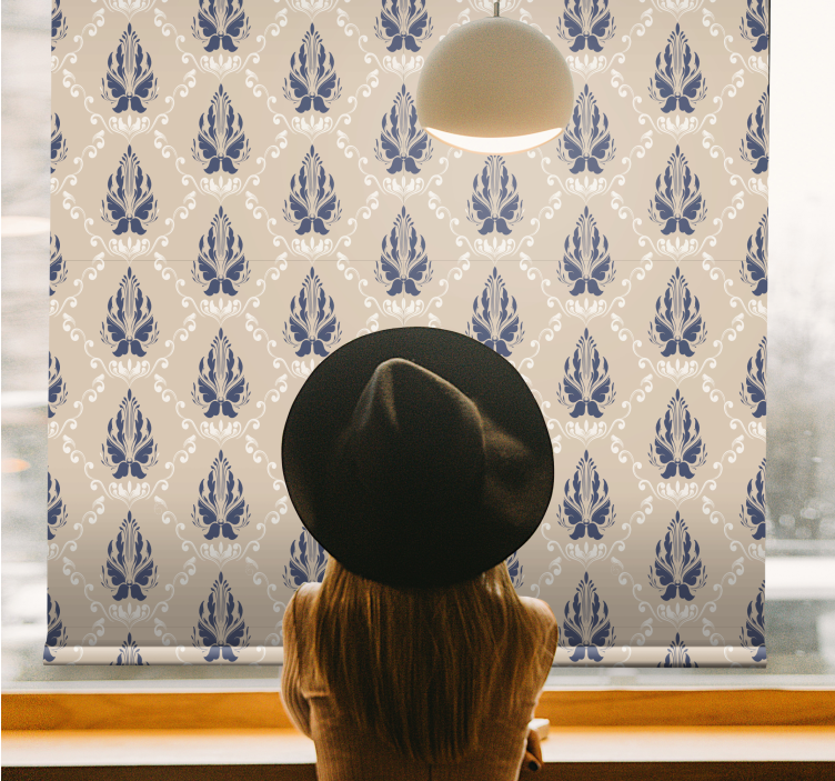 ブラインド エレガント 優雅な植物テーマ - TENSTICKERS