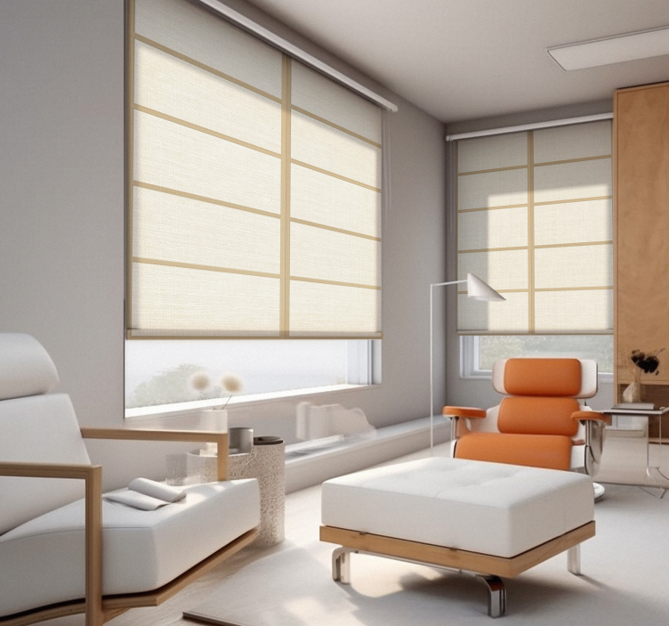 ブラインド テクスチャとパターン 日本のパネル構造 - TENSTICKERS