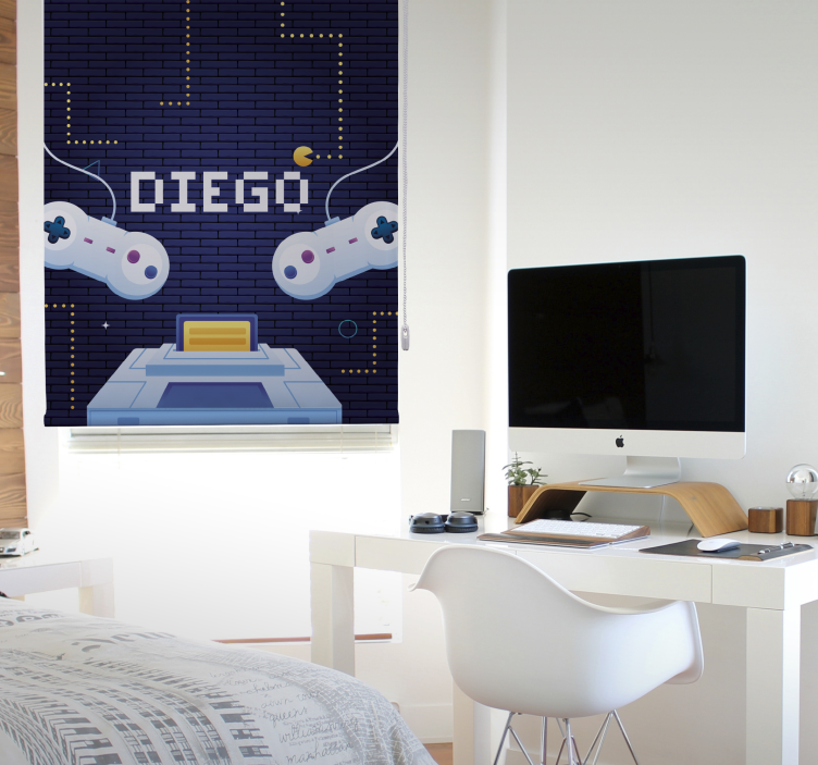 ビデオゲームのカスタム印刷されたウィンドウシェード - TENSTICKERS
