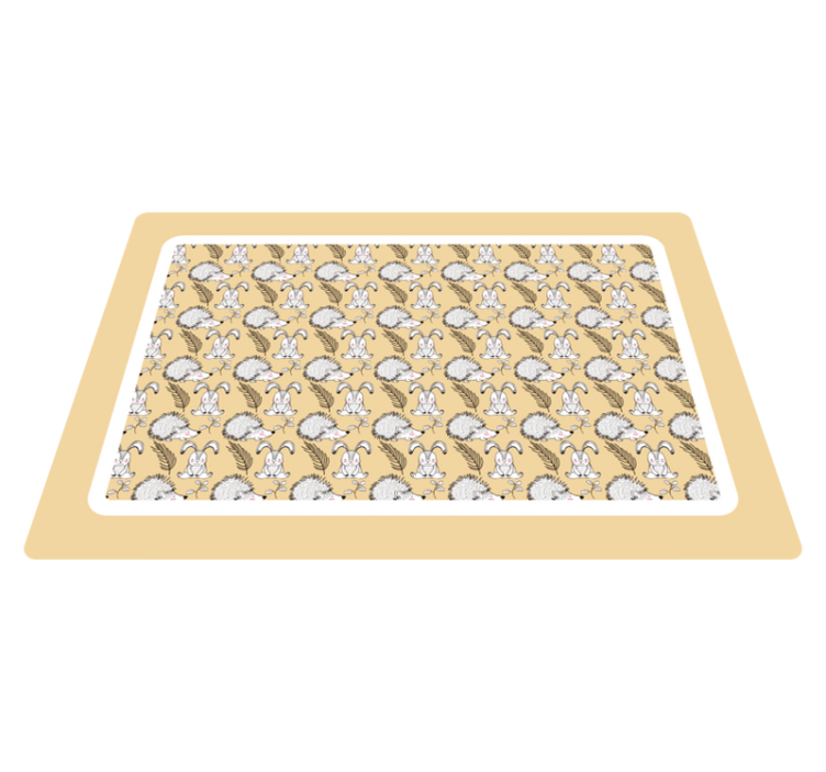 ランチョンマット 子供 可愛いキャラクター - TENSTICKERS