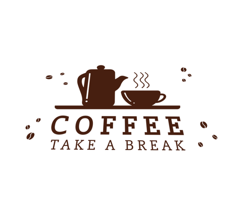 引用 ランチョンマット コーヒーブレイクの名言 - TENSTICKERS