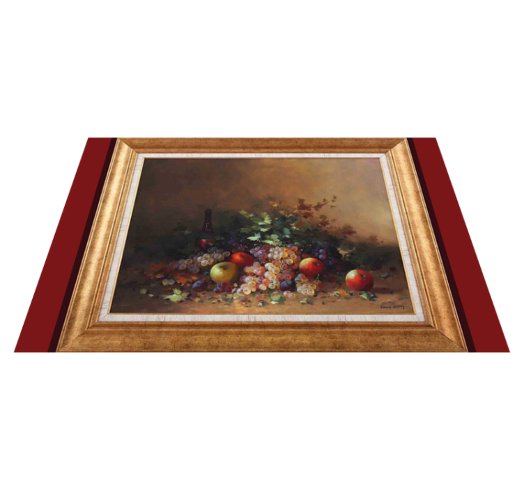 オリジナル ランチョンマット フルーツアレンジメントアート - TENSTICKERS