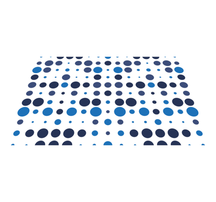 ランチョン マット 柄 サークルパターンサーフェス - TENSTICKERS