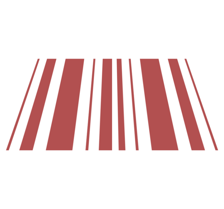 ランチョン マット 柄 ストライプ カラーパターン - TENSTICKERS