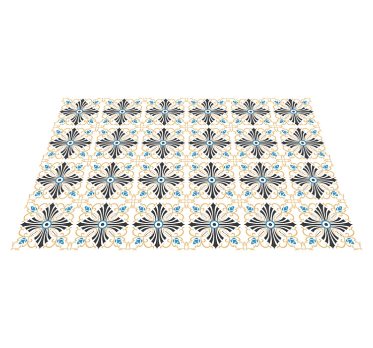 オリジナル ランチョンマット 鮮やかなクリムゾンボウル - TENSTICKERS