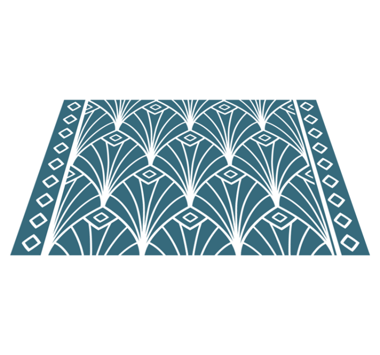 テーブル クロス モダン おしゃれな花柄 - TENSTICKERS