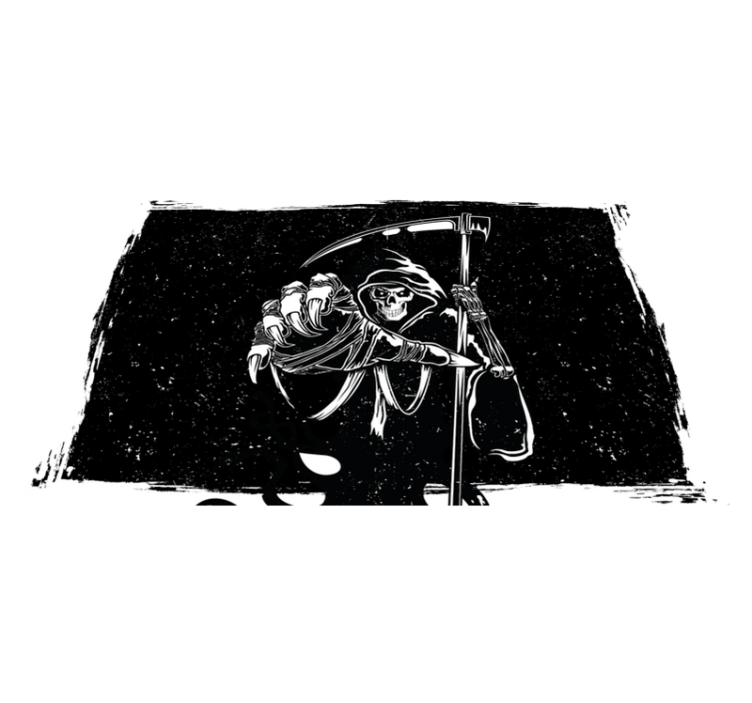 邪悪なシルエットのオリジナルデカールランチョンマット - TENSTICKERS