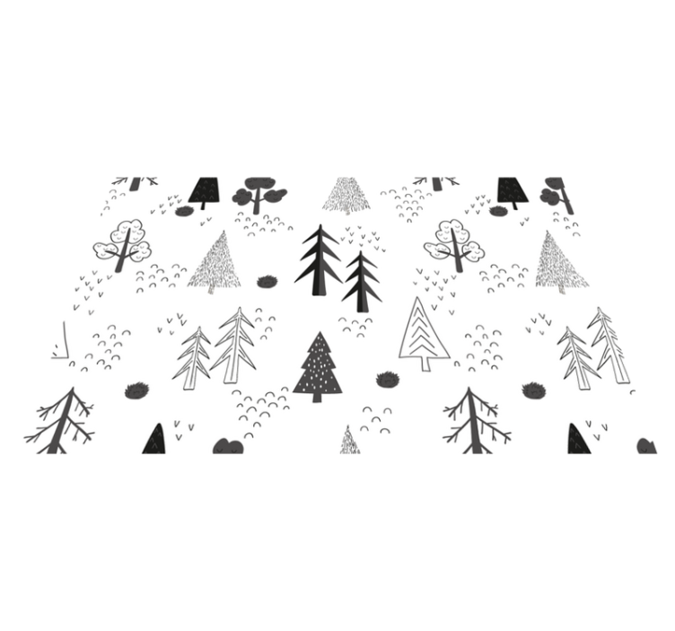 ランチョン マット 柄 自然をテーマにしたデザイン - TENSTICKERS