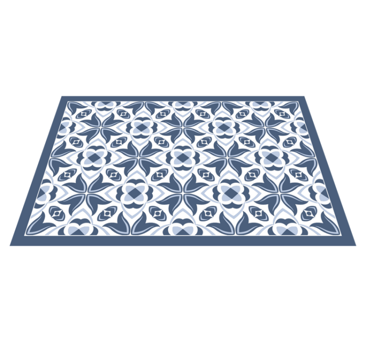 ランチョン マット 柄 洗練された植物モチーフ - TENSTICKERS