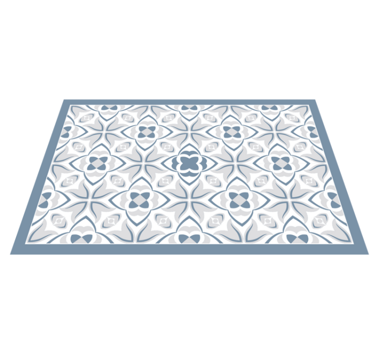 ランチョン マット 柄 精緻な花の要素 - TENSTICKERS