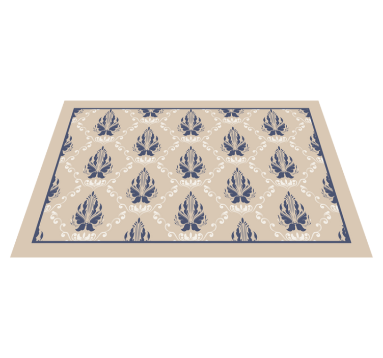 ランチョン マット 柄 優雅な葉のアイデア - TENSTICKERS