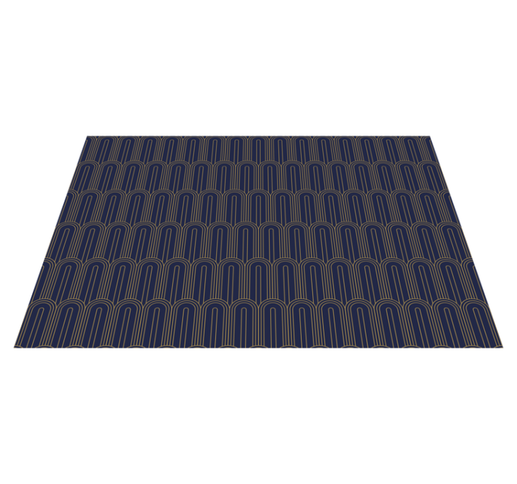 テーブル クロス モダン 優雅なアーチライン - TENSTICKERS