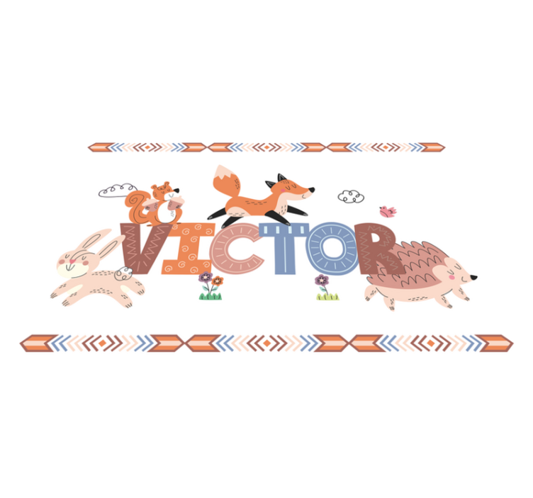 ランチョンマット 子供 動物の友達が集まる - TENSTICKERS