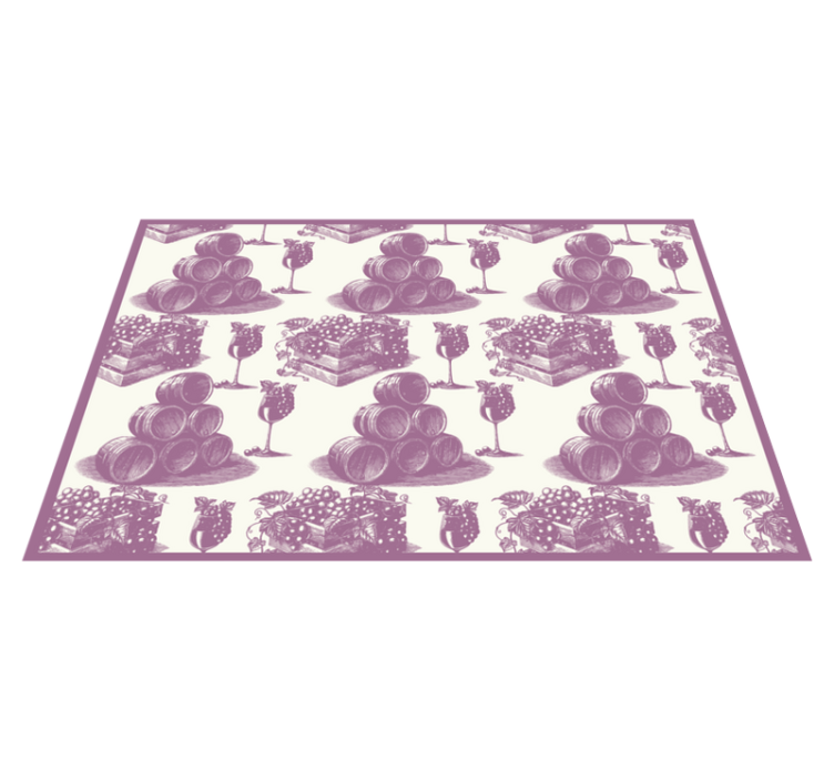 テーブル クロス モダン ワインバレルスタック - TENSTICKERS